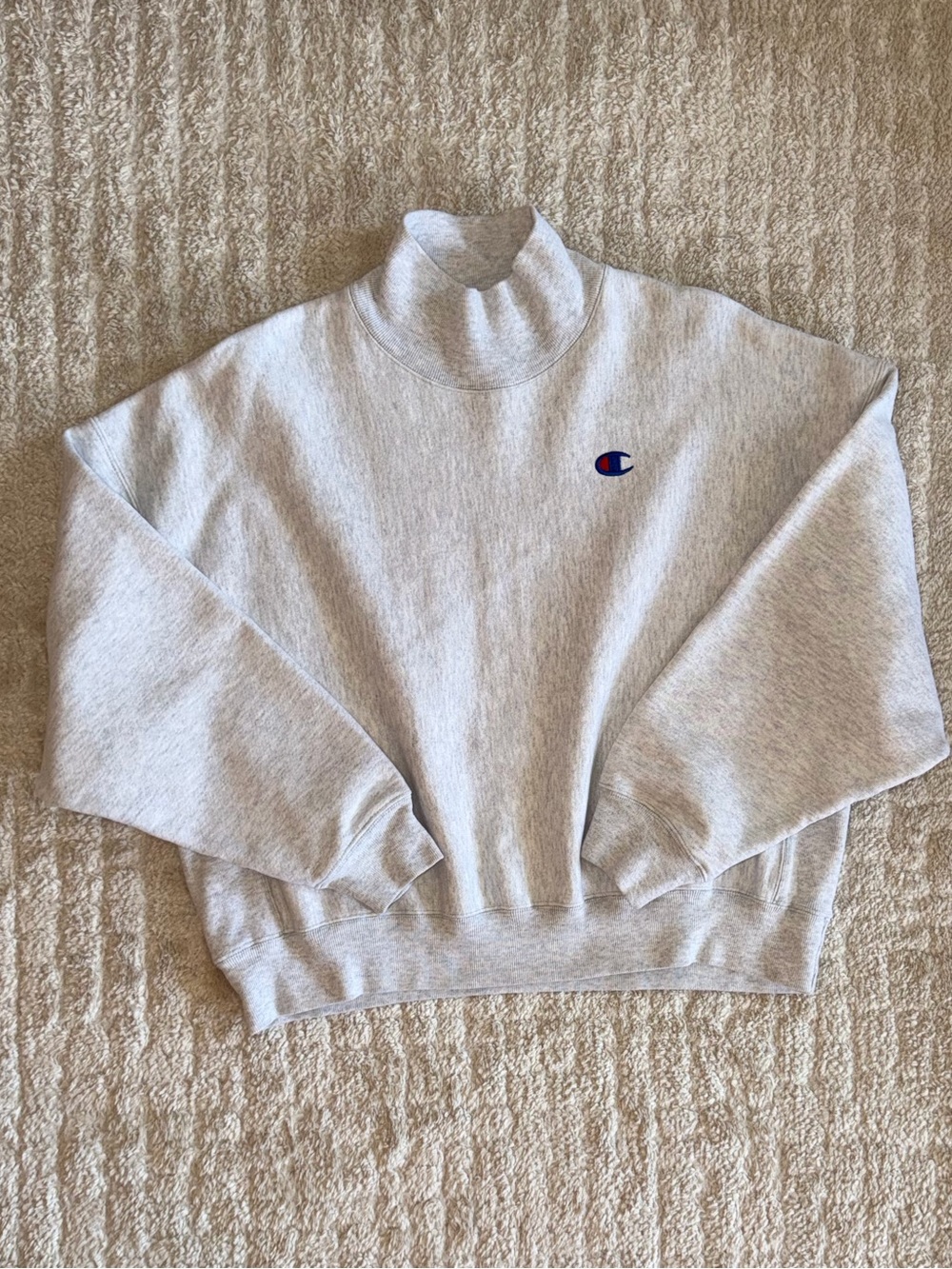 Champion Mockneck Sweatshirt - Picture 1 of 3